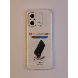 Redmi 12C transparent maska sa ojačanim ivicama ( 96201 )