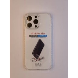 iPhone 15 Pro Max transparent maska sa ojačanim ivicama ( 96114 )