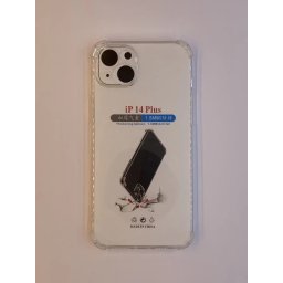 iPhone 14+ transparent maska sa ojačanim ivicama ( 96109 )