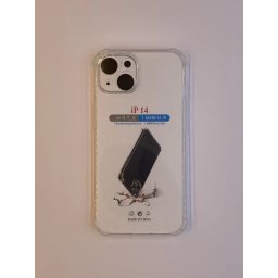 iPhone 14 transparent maska sa ojačanim ivicama ( 96107 )
