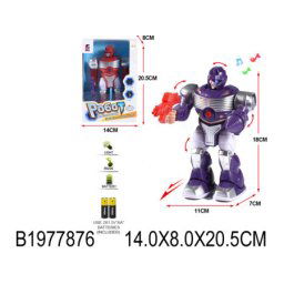 Robot na baterije sa zvukom i svetlom ( 787608-K )