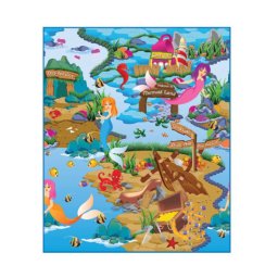 Rollmatz Podloga za igranje Morska Sirena 100 x 120cm ( SW10159 )