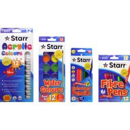 Starr iii set - tempere 16ml, drvene boje, flomasteri, vodene boje ( 76229 )