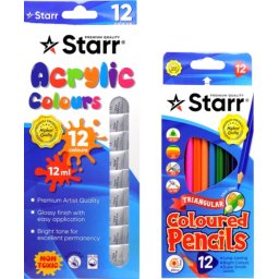 Starr i set - tempere 12ml, drvene boje ( 76227 )