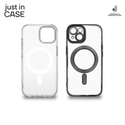 Just in Case 2u1 Extra case MAG MIX paket CRNI za iPhone 15 Plus ( MAG114BK )