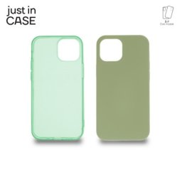 Just in Case 2u1 Extra case MIX paket ZELENI za iPhone 13 Mini ( MIX107GN )