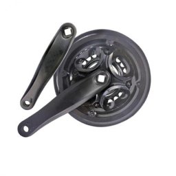 Srednji pogon mtb 22/32/42t alu.crni (SRP0016)