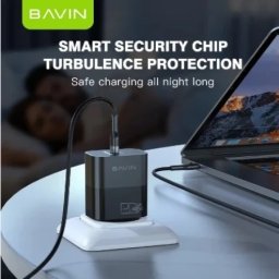 Bavin punjač GaN 45W-PD USB-C crna ( 90037 )