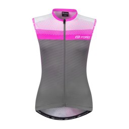 Force dres force acceler lady bez rukava, sivo-pink xs ( 9001321-XS )