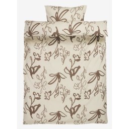 Set flanelske posteljine 140x200 cm natur