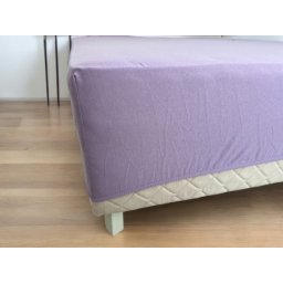 Čaršav Pamuk 90x200/25cm Ljubičasta boja ( VLK000321-ljubičasti )