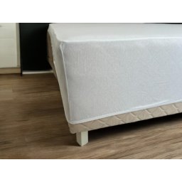 Čaršav Pamuk 180x200/25cm Bela boja ( VLK000323-bela )