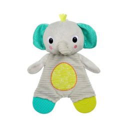 Kids ii 12347 bright starts glodalica - snuggle & teethe - elephant 0m+ ( SKU12347 )