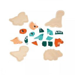 Janod Dino puzzle - drvene kocke ( 1832.5 )