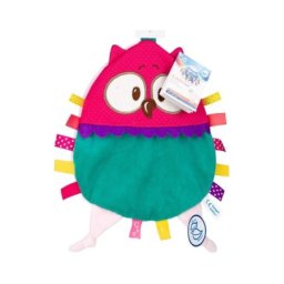 Canpol babies plisana igracka "forest friends" 68/045 pink owl ( 68/045_pin )