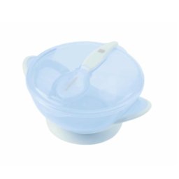 Kikka Boo Činija sa vakumom i kašičicom Feedy Blue ( KKB40154 )