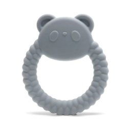 Lorelli silikonska glodalica za bebe panda - natural grey ( 10210870003 )