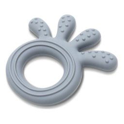 Lorelli silikonska glodalica za bebe octopus - natural grey ( 10210860003 )