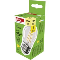 Emos zf6d02 Led sijalica filament mini globe 1,8w(25w) 250lm e27 ww ( 3470 )