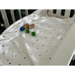 Bebi prekrivač-ćebe 75x100cm Zvezdice bela boja ( VLK000611-zvezdicabelaboja )