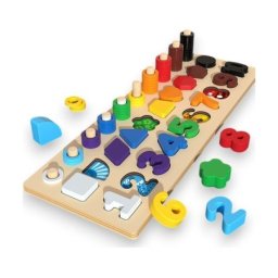 Bbo drvena igracka 4 u 1 logaritamska tabla ( GB-008 )