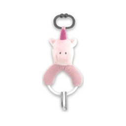 Lorelli zvecka za bebe unicorn pink natural ( 10191400007 )