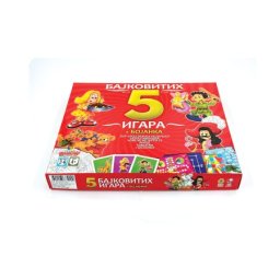 Bajkovitih 5 igara sa bojankom ( 774223 )