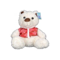 Dizi toys plisana igracka 40cm meda sa jaknom, 0+ ( 511.MQT20009-MED-J-40 )