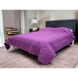 Prekrivač B1 210x230cm Tamno ljubičasta boja ( VLK4010208-tamnoljubicastaboja )