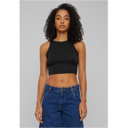 Women's cropped top black