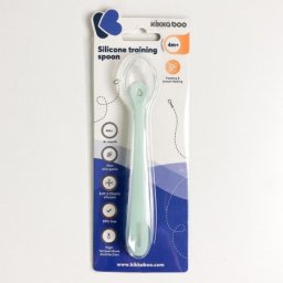 KikkaBoo silikonska kašičica 1 kom mint ( KKB40066 )