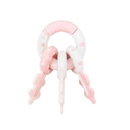 KikkaBoo silikonska glodalica Keys ring pink ( KKB50060 )