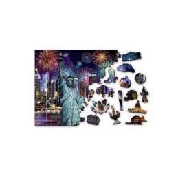 Wooden City drvene puzzle - Njujork noću M ( 502246 )