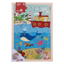 Apli drvene puzzle - More ( 17199 )