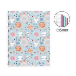 Apli sveska A5 140 listova karo - Sun vibes ( MR46831 )