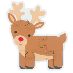 Orange Tree Toys Drvene mini puzzle - Rudlof ( OTT06590 )