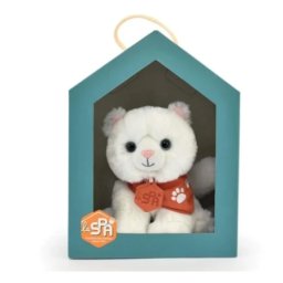 Doudou Bela maca u kućici 16 cm ( HO3314 )