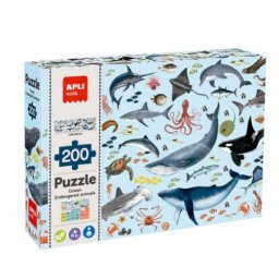 Apli Puzzle - Ugrožene životinje - okean ( 19696 )