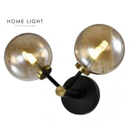 TALIA 6 ZIDNA LAMPA 2*G9 CRNA/BAKAR