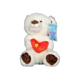 DIZI TOYS PLISANA IGRACKA 20CM MEDA SA SRCEM, 0+
