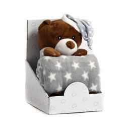 BBO SET IGRACKA + CEBENCE SLEEPING BEAR (B200003) - GREY