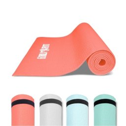 Gorilla Sports PVC Prostirka za jogu (Koralna) ( 101167-00148-0234 )