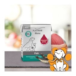 Platinum Menu Fish 375g, Vlažna Hrana Bogata Proteinima iz Ribljeg Mesa