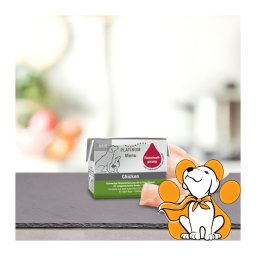 Platinum Menu Chicken 90g, Visokokvalitetna Vlažna Hrana sa Ukusom Piletine