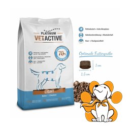 Platinum Dog Vetactive Light Piletina 5kg, Hrana za Uravnoteženu Ishranu