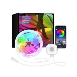 LED TRAKA RGB 3M USB BLUETOOTH SA SENZOROM POKRETA SET PROSTO