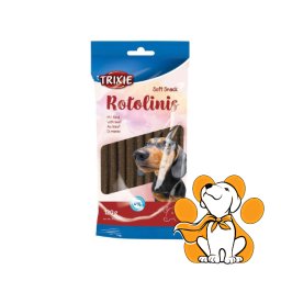 Trixie Dog Soft Snack Rotolinis With Beef 12cm, 12 kom, 120g, Poslastice Za Pse