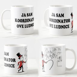 Keramicka šolja Direktor ludnice