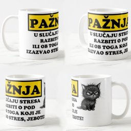Keramicka šolja od stresa