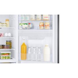 SAMSUNG frižider RB38C650ESA, kombinovani, NoFrost, E, dispenzer, 386L(272+114), 203x59,5x65,8cm, srebrna
